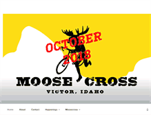 Tablet Screenshot of moosecross.com